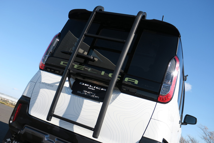 三菱デリカミニSNOW SURVIVOR（リアラダー）