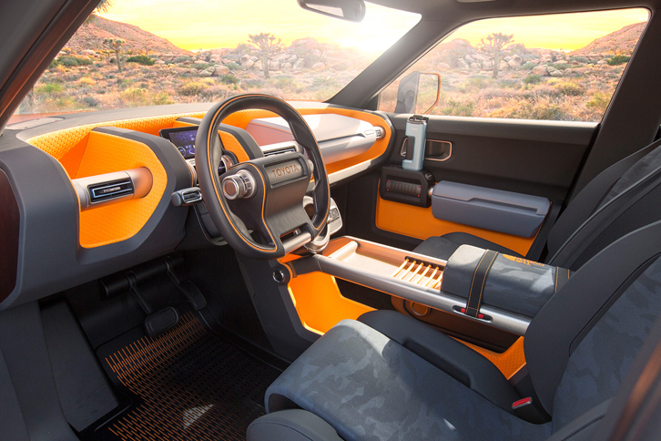 トヨタFT-4X（インテリア）