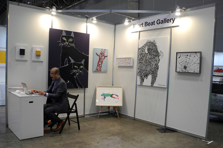 H-art Beat Galleryのブース
