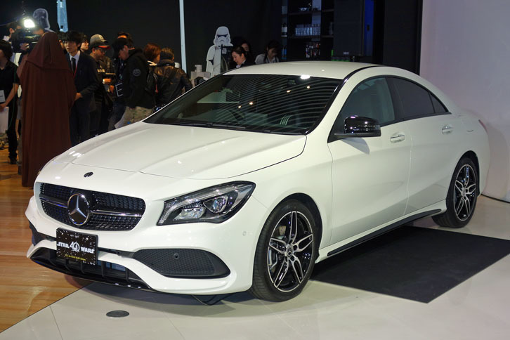 「CLA180 STAR WARS Edition」。ボディーカラーはストームトルーパーをイメージしたという「カルサイトホワイト」。