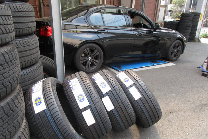 “エリート特急”の新しいタイヤには「ミシュラン・プライマシー3」を選択。