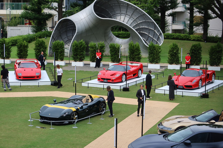 「Ferrari Festival Tokyo 2026」の会場の様子。