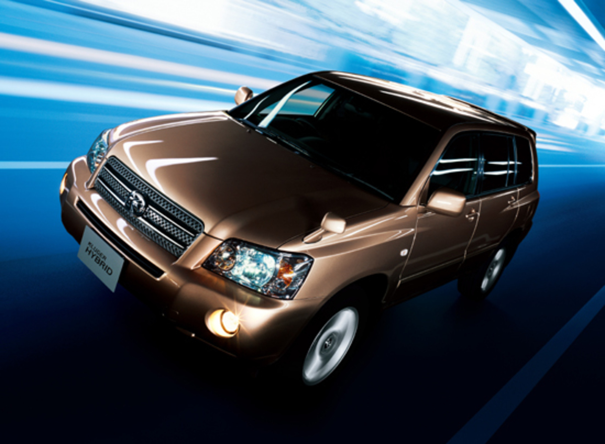 トヨタ クルーガーハイブリッド 12 内装 外装など12枚 画像 写真 Webcg