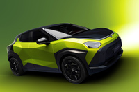 2026年4月の、日産の長期ビジョン発表とともに公開された新型「ジュークEV」。欧州における次世代のコアモデルとされている。