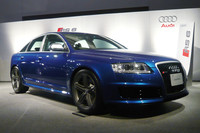 2008年8月にデビューし、今回新たに日本で発売された580psのスーパーセダン、「アウディRS6」。