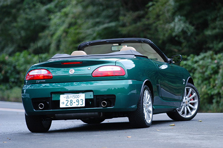 MG TF 160 80th アニバーサリー　限定　ミッドシップエンジン　オープン　カブリオレ　5ナンバー　個人出品