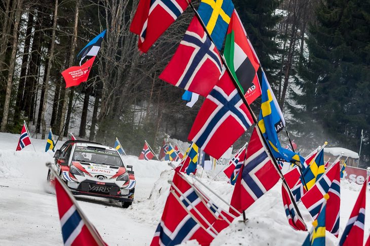 完璧な勝利を飾ったTOYOTA GAZOO Racingのタナック。同じ北欧の国とはいえ、エストニア出身のドライバーがラリー・スウェーデンを制したのは初めてのことだった。