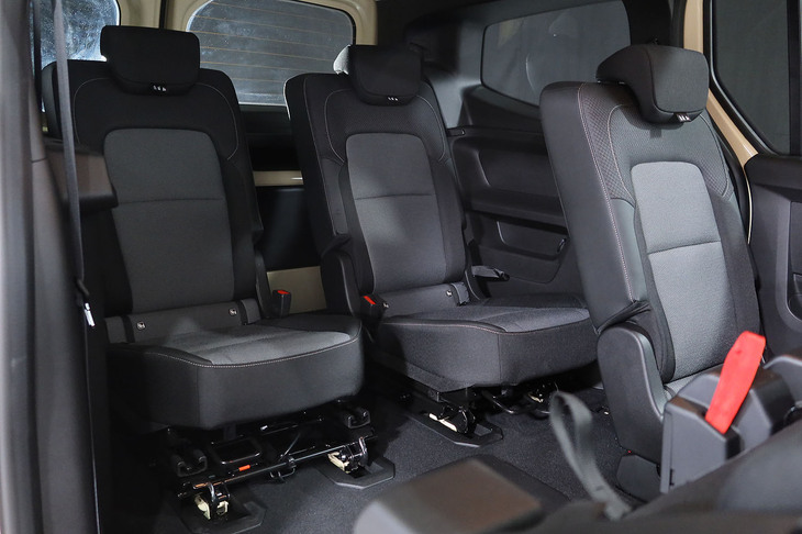 ルノー・グランカングー クルール（3列目シート）