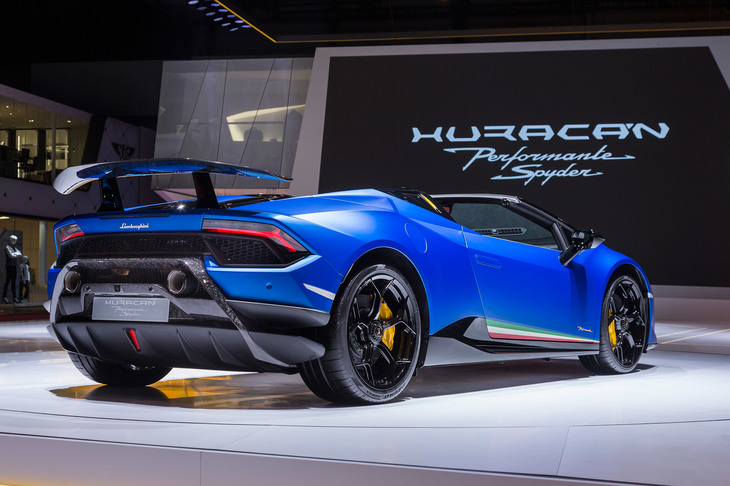 ランボルギーニ・ウラカン ペルフォルマンテ スパイダー（エクステリア）