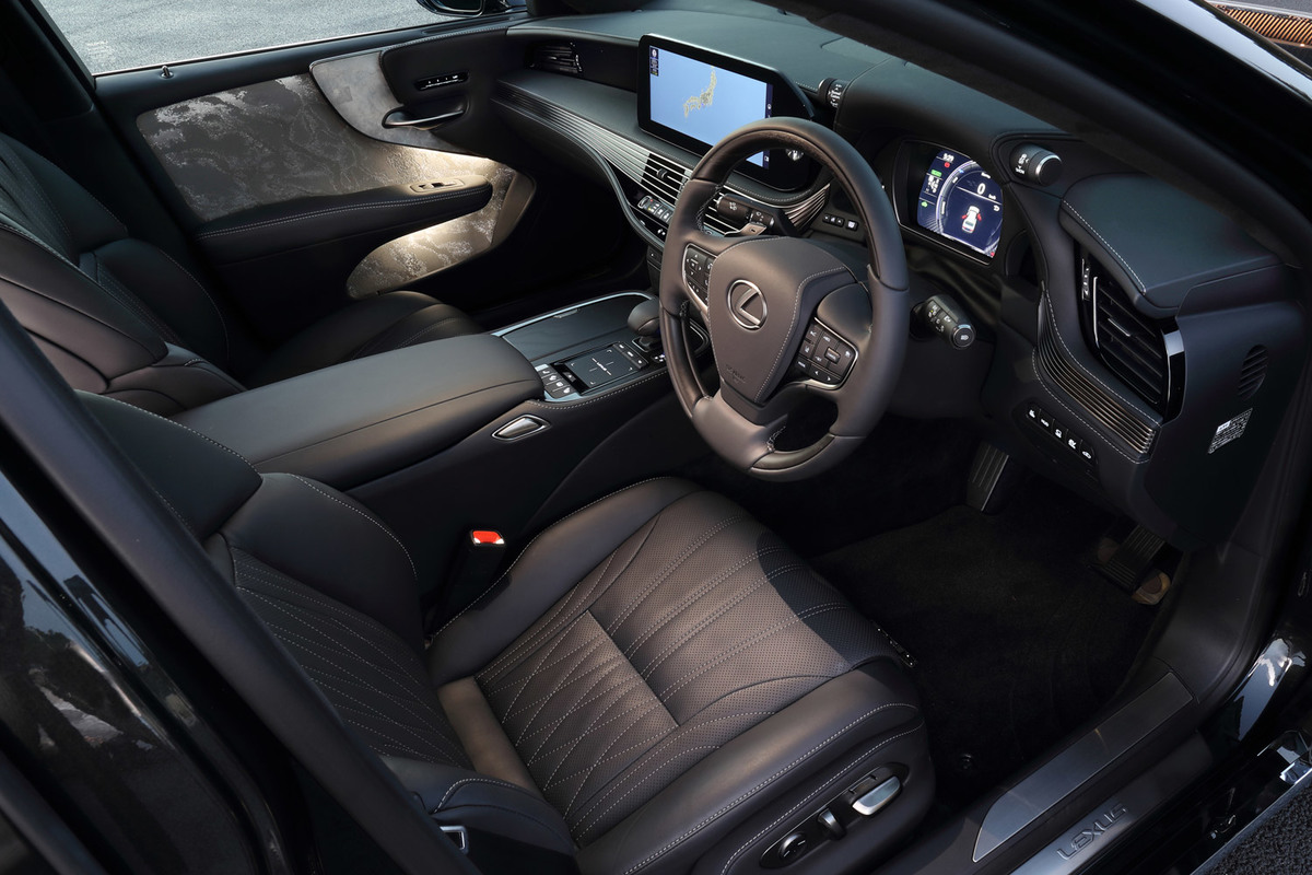 レクサスlsプロトタイプ 試乗記 フラッグシップサルーンのあるべき姿 Webcg