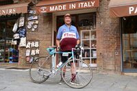 カリフォルニアからやってきたブライアンさんは64歳。今回で2回目の参加だ。