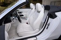 シートは背もたれだけでなく背面のフレームにもマイバッハロゴが刻まれる。首元から温風が吹き出すエアスカーフ機能が備わっている（温風というよりはかなり高温）。