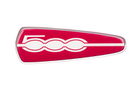 Aピラーの付け根に添えられる、専用バッジ。
    