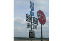 ヒストリックR66の標識。