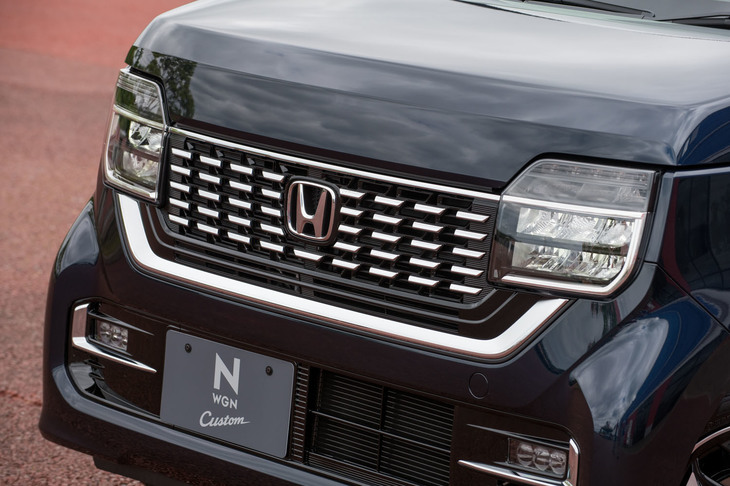 ホンダN-WGNカスタム L・ターボ Honda SENSING（フロントマスク）