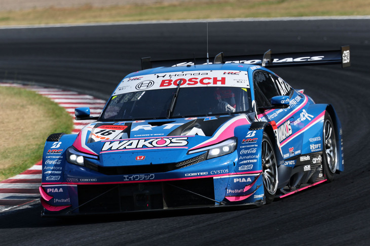 SUPER GT第5戦を制した、野尻智紀／佐藤 蓮組のNo.16 ＃16 ARTA MUGEN HRC PRELUDE-GT。（写真提供 GTA）