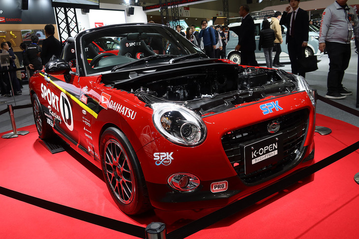 ダイハツK-OPENランニングプロト2