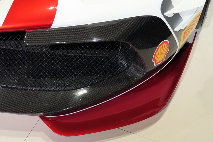 フェラーリ488チャレンジEVO（フロントスプリッター）