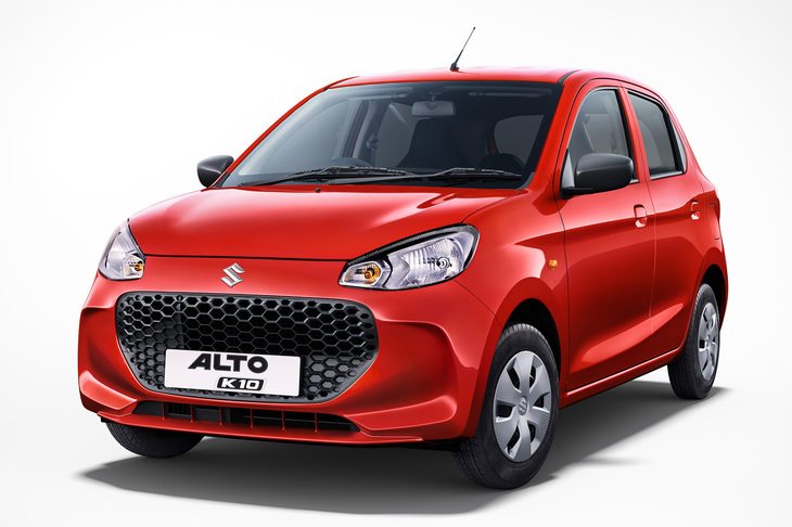 マルチ・スズキ・インディアがインドで発売した新型「アルト」。