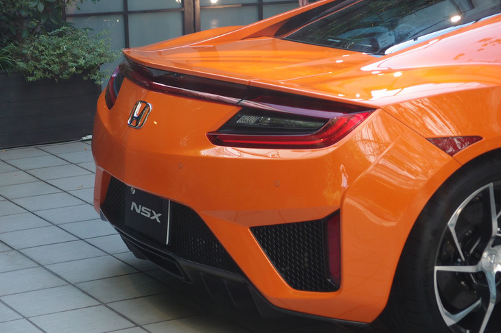 ホンダNSX（リアまわり）