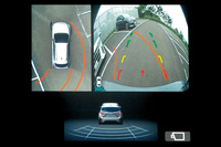 安全装備や運転支援システムに関するちがいとしては、アダプティブドライビングビームやデジタルマルチビューモニター（写真）、ドライバーモニタリングシステムが、「ツーリング」ではオプションあつかい、「リミテッド」では標準装備となる。