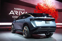「ニッサン アリア コンセプト」のボディーサイズは、全長×全幅×全高＝4600×1920×1630mm。