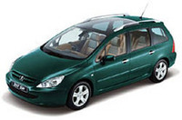 「プジョー307SW」全仏オープン記念車は5人乗り