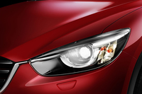 内部構造が一新されたLEDヘッドランプ。