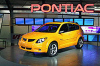 
	こちらは、2001年1月に開かれたデトロイトショーに出品された「ポンティアック・ヴァイブ」。
	 