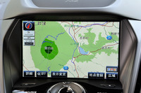 オプションで用意される、パナソニック製のナビゲーションシステム。（写真＝向後一宏）