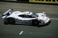1998年型「ポルシェ911GT1」。GT1のクランクケースは数々のロードゴーイングモデルに搭載されてきた。