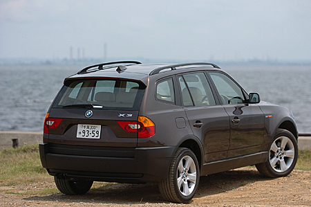 BMW X3 3.0i（5AT）【ブリーフテスト】 BMW X3 3.0i（5AT) - webCG 