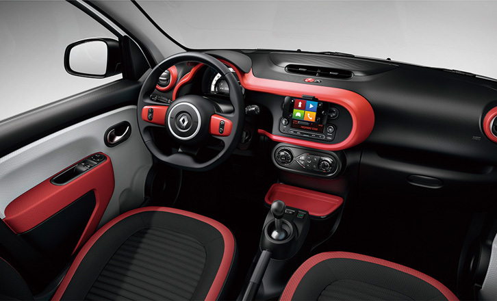 ルノー・トゥインゴ インテンス（インテリア）