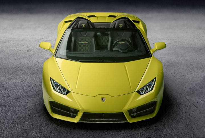 「ランボルギーニ・ウラカンRWDスパイダー」