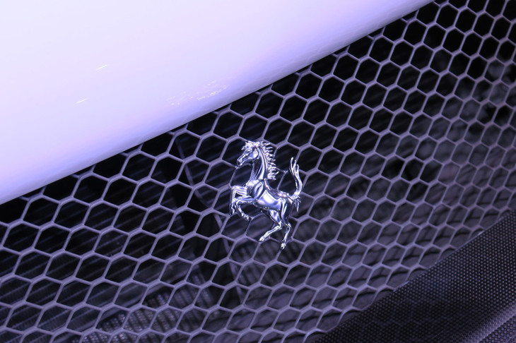 フェラーリ・プロサングエ（フロントグリルのエンブレム）