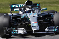 メルセデスは、品質に問題があるとの観点からパワーユニットを新型にせず、マイレージのかさんだ旧型でカナダGPを戦ったのだが、予選、決勝を通して苦戦を強いられた。ボッタス（写真）はわずかにベッテルにおよばず、0.093秒差で2番グリッド。スタートでフェルスタッペンを押さえ込み2位を守ったが、その上を目指すことはできず、今年4度目の2位フィニッシュ。（Photo=Mercedes）