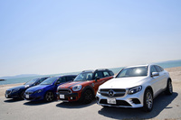 今回はコンパクトカーにワゴン、SUVやセダンといった、スタイルや価格も違うディーゼル車4台に試乗した。