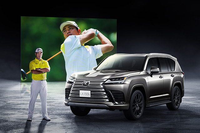 レクサスLX」に松山英樹選手の米ツアー通算10勝を記念した限定車