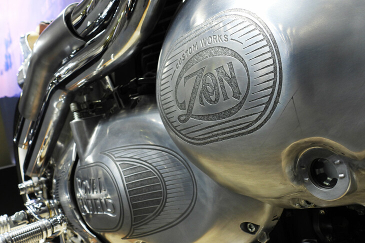 CUSTOM WORKS ZONの手になるカスタムバイク「VITA（ヴィタ）」。