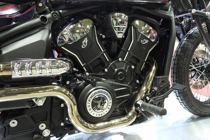 ブリトニー・オルセン氏の手になる「インディアン・スカウト」。