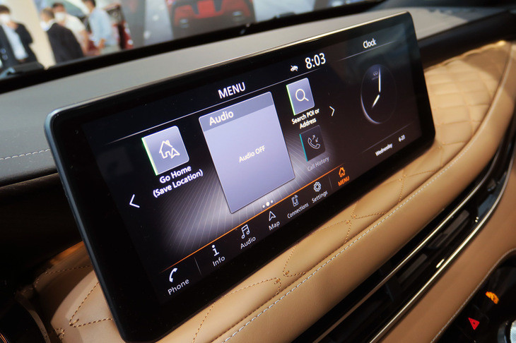 インフィニティQX60（インフォテインメントシステム）