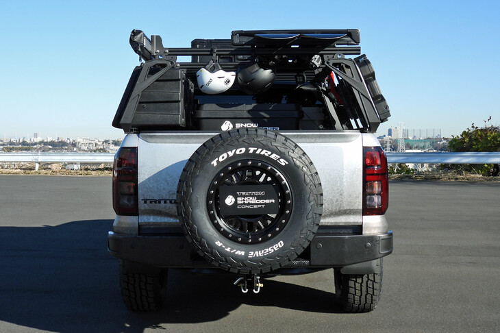 三菱トライトンSNOW SHREDDER CONCEPT（リア）