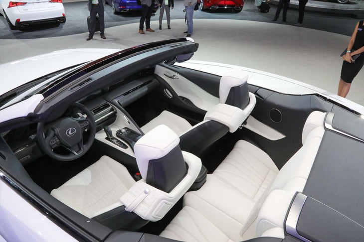 レクサスLCコンバーチブルコンセプト（インテリア）