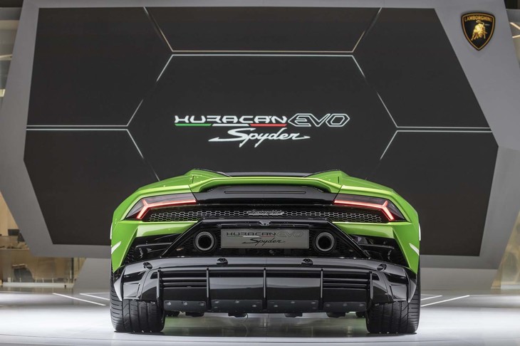 ランボルギーニ・ウラカンEVOスパイダー（エクステリア）