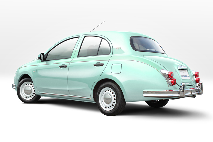 ボディーカラーは、写真のマカロングリーンを含む、全4色のパステルカラーが用意される。