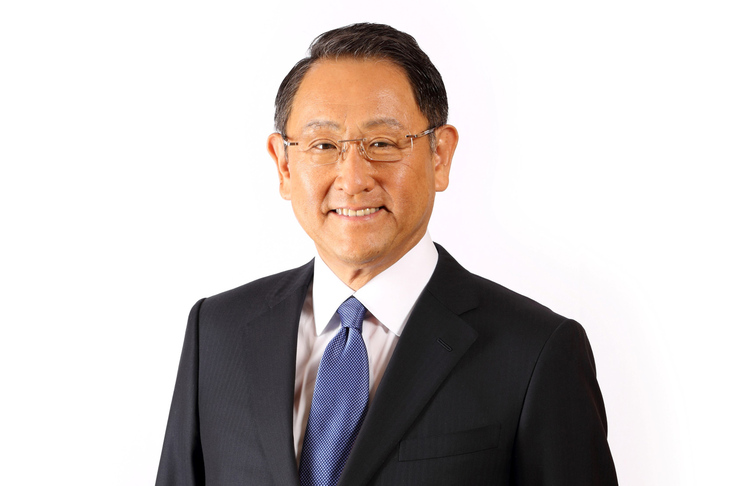 トヨタ自動車の豊田章男会長。