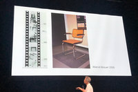 柏木氏のレクチャーの中では、モダニズムデザインの一例として、スチールパイプを使用した、マルセル・ブロイヤー作のチェアも紹介された。