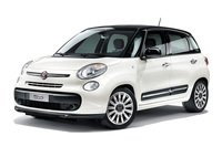 イタリアで3番目に売れている「フィアット500L」（2016年9月　UNRAE調べ）。