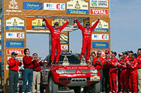 「ダカールラリー」、増岡が2連覇達成！の画像