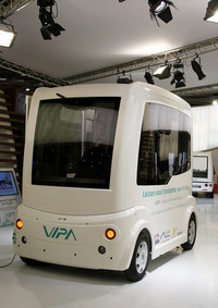 リジェ社による全自動運転電気自動車「VIPA」。